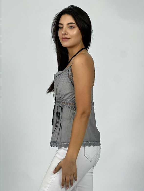 Polera estilo Lencera Modelo Agustina