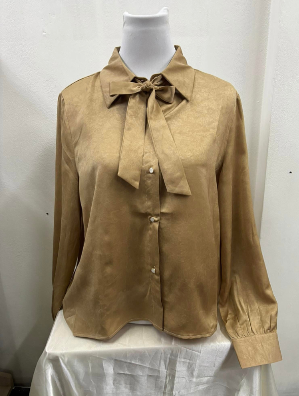 Blusa con Amarra Modelo Olivia