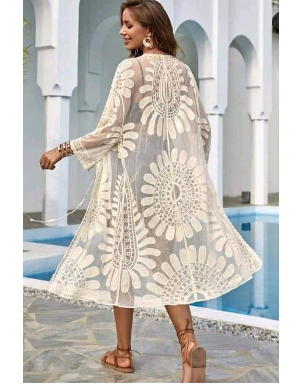 Kimono  largo Modelo Acapulco