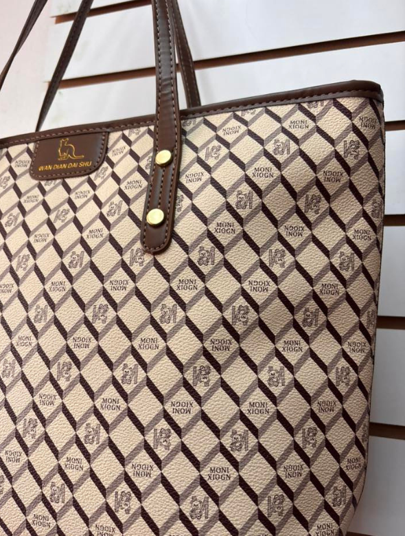 Cartera  Dos Asas Eco cuero Modelo Barcelona