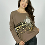 Polera algodón Corazón print Modelo Liz