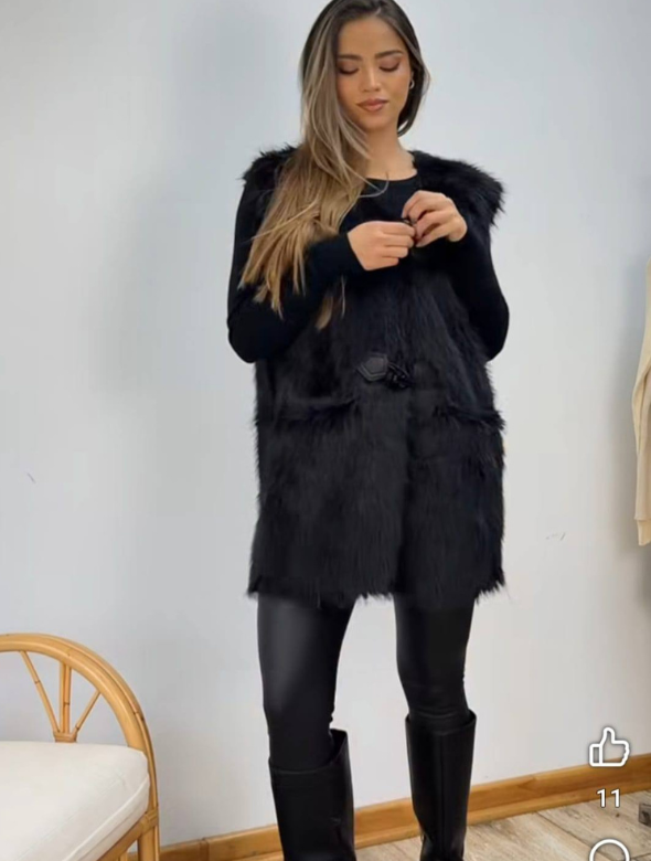Abrigo sin mangas Modelo Cracovia