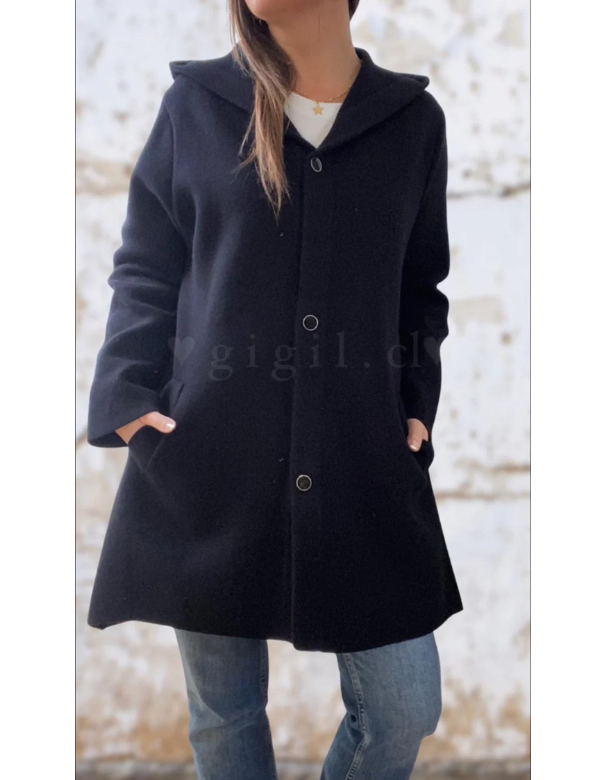 Abrigo abotonado Modelo Dallas