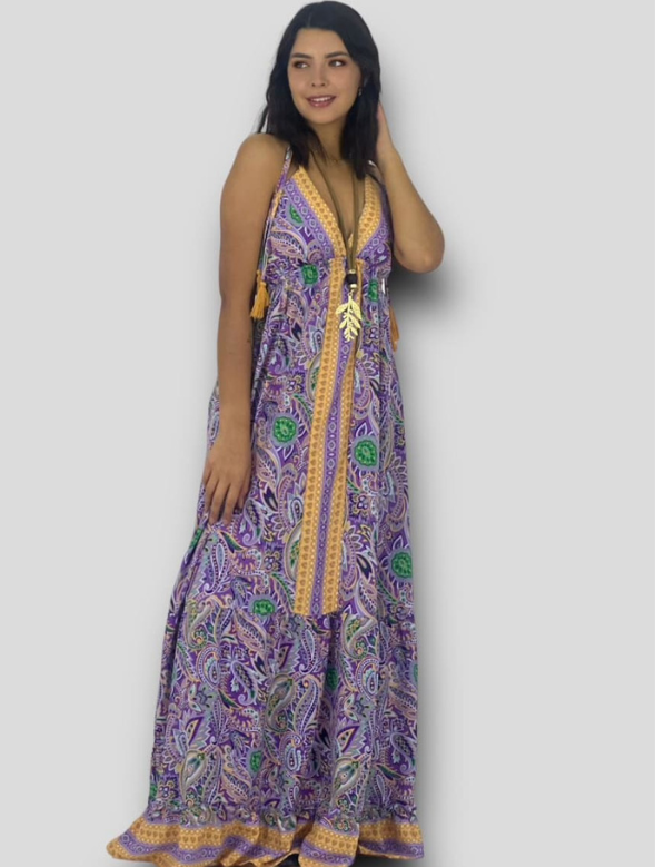 Maxi Vestido Boho  Bahamas