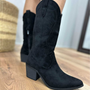 Botas Mujer Modelo Texas-Houston Negra