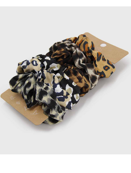Set scrunchies print