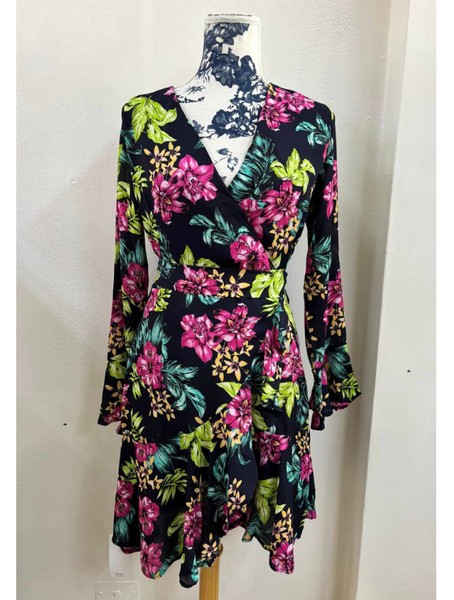 Vestido Floral estampado Modelo Azucena