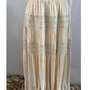 Falda Elasticada Color Beige Modelo Moira
