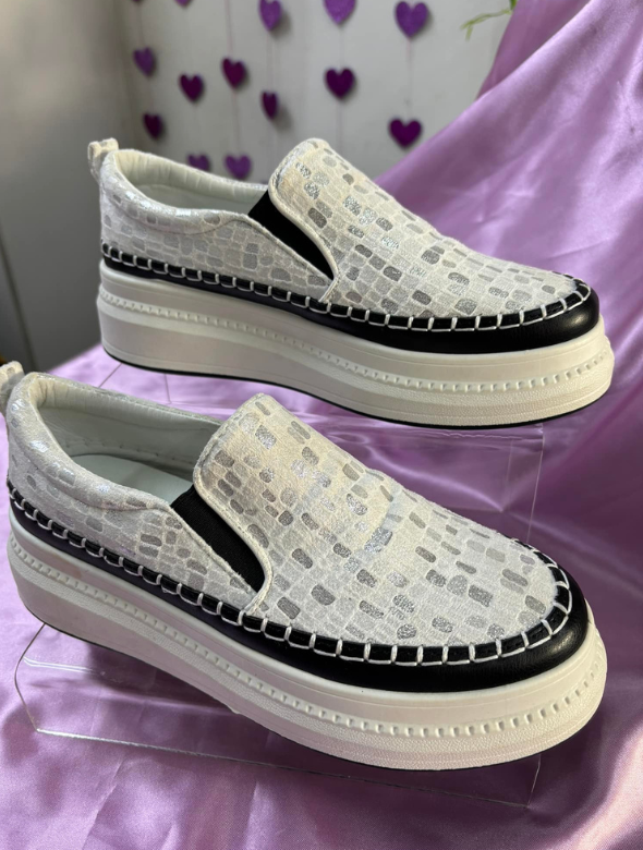 Zapatilla Mujer Modelo Bimba Colors Blanco