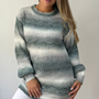 Sweater Lana Diseño Degrade Modelo Diana