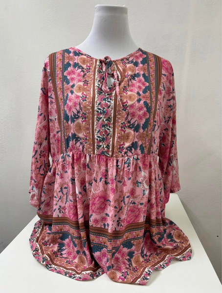Blusa Estampada Modelo Olivia