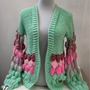 Cardigan Tejido Burbujas Modelo Emma