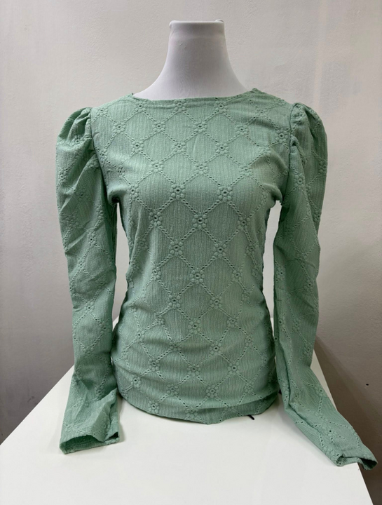 Polera Manga Princesa Modelo Anemona