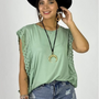 Polera Vuelos Holgada Modelo Adamaris