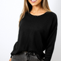 Sweater Color Negro Modelo Teresa