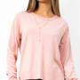 Sweater color Rosa Modelo Teresa