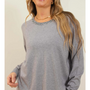 Sweater Color Gris Modelo Teresa