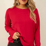 Sweater Color Gris Modelo Teresa