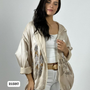 Poleron Satin Print Modelo Ravena