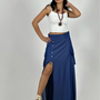 Falda Cargo  Mezclilla Modelo Abigail