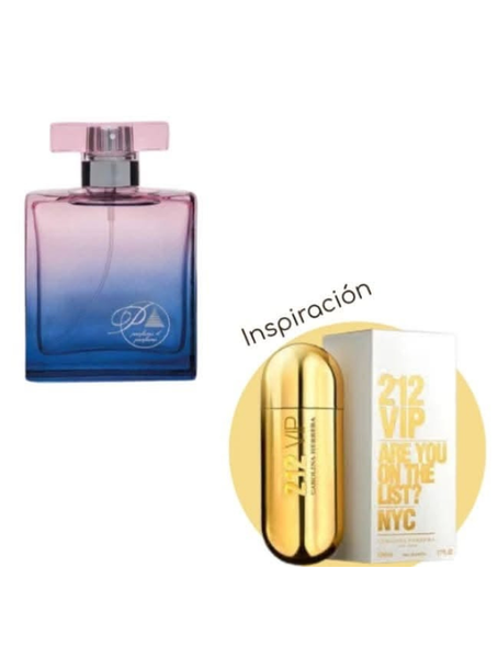 Perfume Mujer Inspirado en 212 VIP – 100 ml