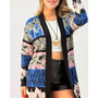 cardigan Print Modelo Sofia