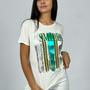 Polera Mujer Estampada Modelo Lorenza