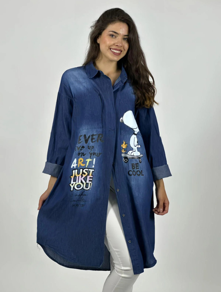 Bluson Mezclilla Coleccion Snoopy