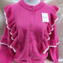 sweater con vuelos Modelo Aurora Fucsia