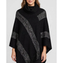 Poncho Elegance Black