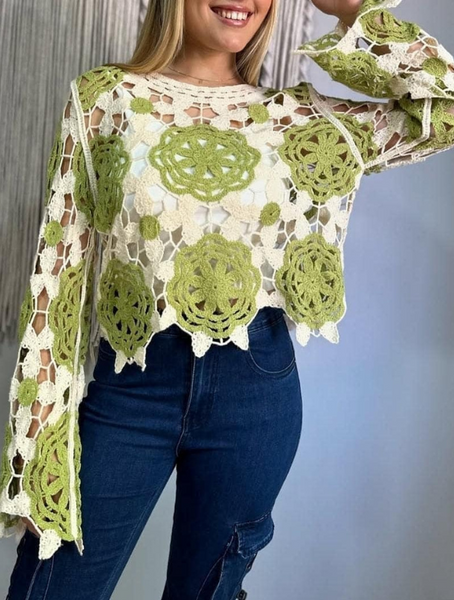 Tejido Calado Verano Modelo María Joaquina
