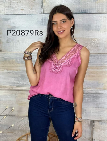 Lencera Rosa Modelo Francia